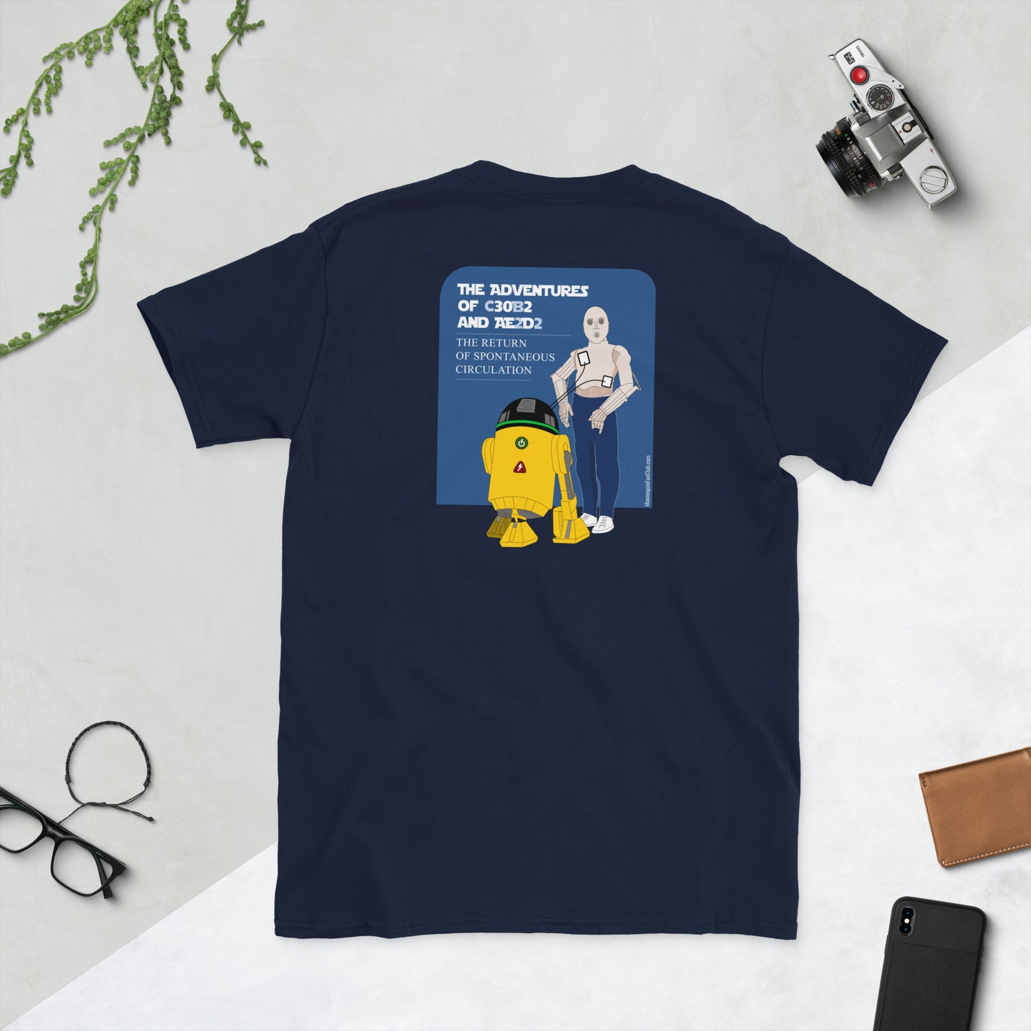 The Adventures of C30B2 / AE2D2 (T-Shirt)